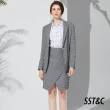 【SST&C 出清２折】黑白格紋西裝裙7461904003