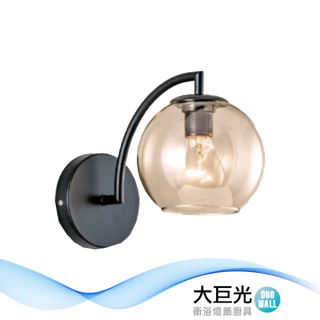 【大巨光】現代風 E27x1 壁燈_LED(LW-11-4607)