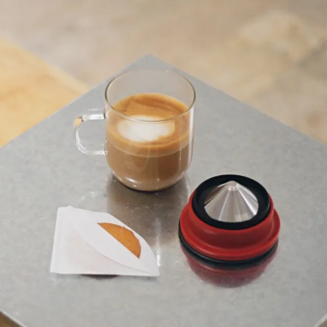 【PO:】研磨過濾咖啡玻璃杯350ml 2.0(多色可選)