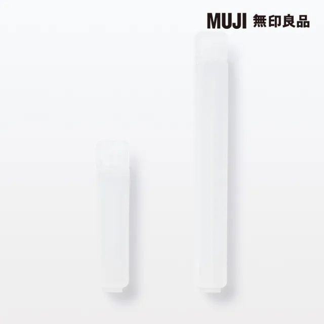 【MUJI 無印良品】PP袋用密封夾/大/5入