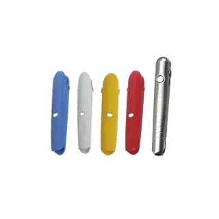 【Finger Pop 指選好物】塑膠/不鏽鋼粉筆套4入組(粉筆套 自動彈出 粉筆夾 磁鐵粉筆夾 磁吸粉筆夾)