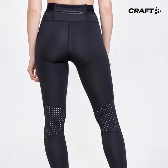 【CRAFT】女 PRO HiT Blocked Tights W 訓練緊身長褲(1911913-999000)