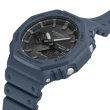 【CASIO 卡西歐】G-SHOCK 農家橡樹 太陽能x藍牙連線 雙顯腕錶 45.4mm / GA-B2100-2A