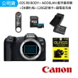 【Canon】EOS R8 BODY+AODELAN BR-E1A藍牙遙控器+DK鋼化貼+128G記憶卡+LP-E17副電座充組(公司貨)