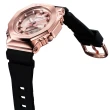 【CASIO 卡西歐】G-SHOCK WOMEN 農家橡樹 玫瑰金 雙顯腕錶 禮物推薦 畢業禮物(GM-S2100PG-1A4)
