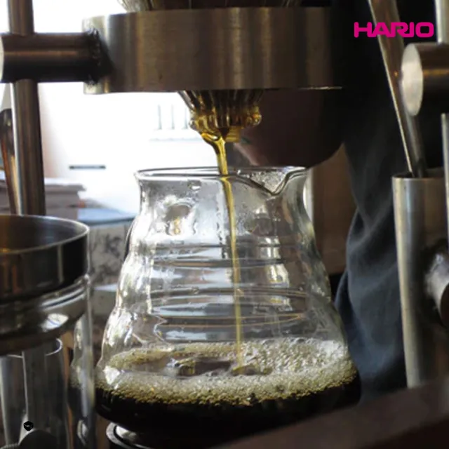 【HARIO】V60雲朵36咖啡 01 玻璃分享壺-透明 360ml(分享壺 咖啡壺 玻璃壺 雲朵壺)