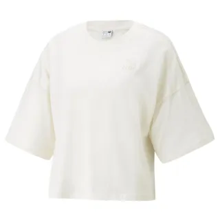 【PUMA官方旗艦】流行系列Classics寬鬆短版短袖T恤 女性 53805299