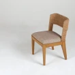 【山茶花家具】藤椅-海草編織 室內椅DC120NA(低椅背餐椅)