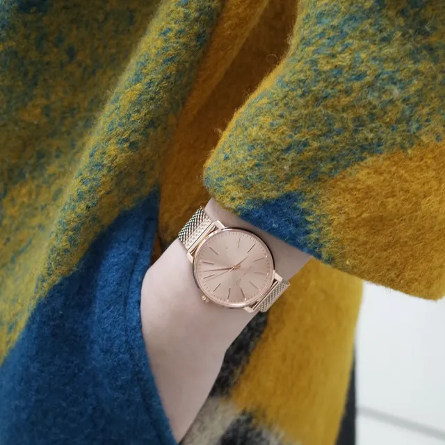 【Michael Kors】輕甜風格米蘭時尚錶(MK4340/38mm)