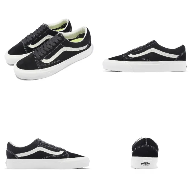 VANS】休閒鞋Old Skool Vr3 男鞋女鞋黑白環保材質基本款麂皮