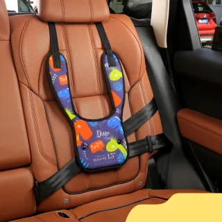 【Jonyer】兒童汽車安全座椅帶 兒童安全帶固定器 護肩防勒帶 安全帶調節器