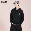【MLB】大Logo連帽上衣 帽T Checkerboard系列 波士頓紅襪隊(3AHDO0131-43BKS)