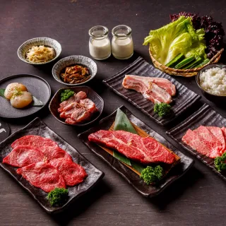 【台北 HATSU Yakiniku & Wine】和牛燒肉專門店雙人和牛套餐