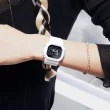 【CASIO 卡西歐】G-SHOCK 時尚經典方形金屬表面電子錶-白色(GMD-S5600-7 防水200米)