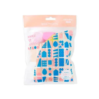 【貝麗瑪丹】萬花筒粉撲(化妝海綿 多種造型 乾濕兩用 綜合粉撲)