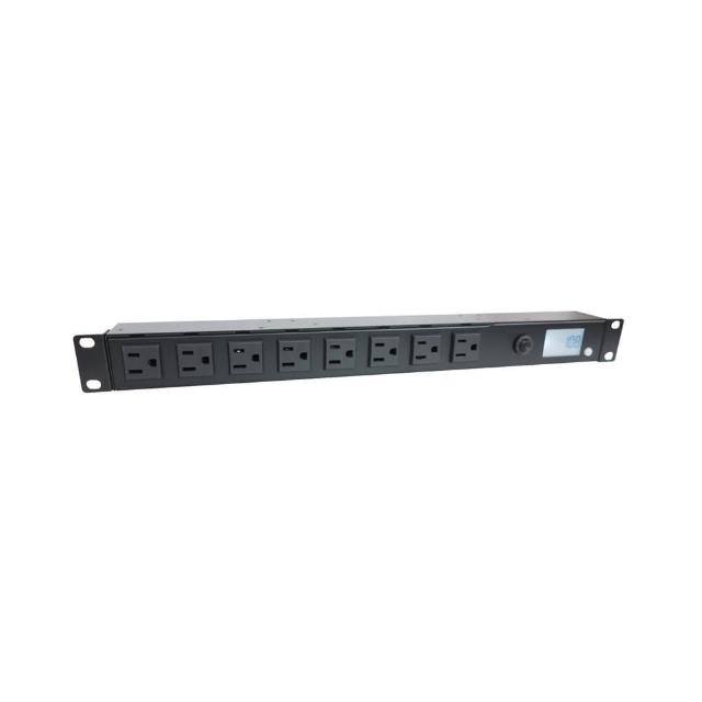 8孔20安培 LCD電錶PDU 機架型排插(SPM-2012-08F)