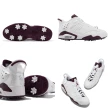 【NIKE 耐吉】高爾夫球鞋 Jordan Retro 6 Golf NRG M23 男鞋 白 紫 防潑水 鞋釘 氣墊(DV6796-116)