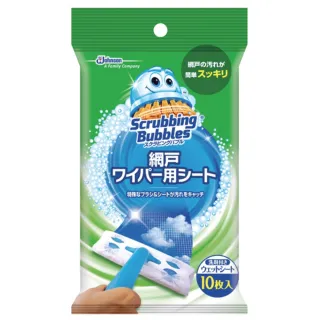 【SC Johnson】日本進口 莊臣強力紗窗除塵清潔刷補充包 10入(不含刷柄和刷頭)