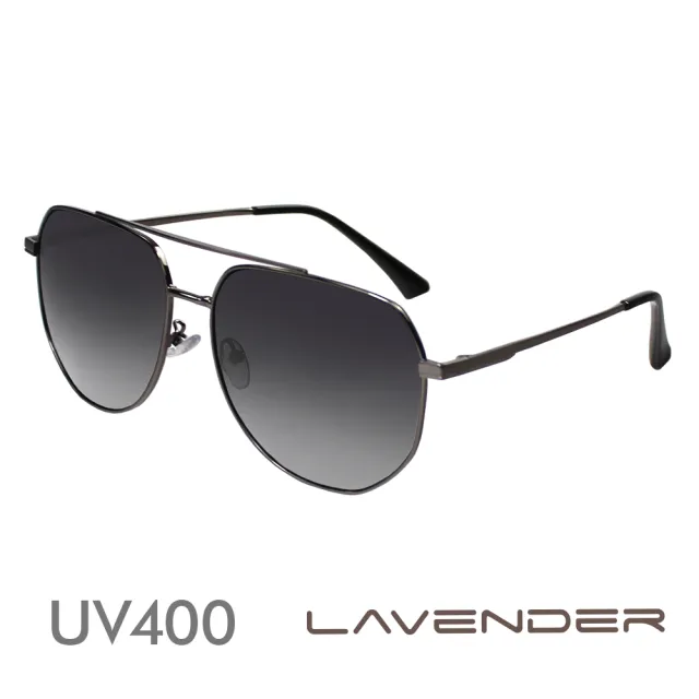 【Lavender】偏光片太陽眼鏡 經典飛官款 古銅槍3242 C5(偏光太陽眼鏡)