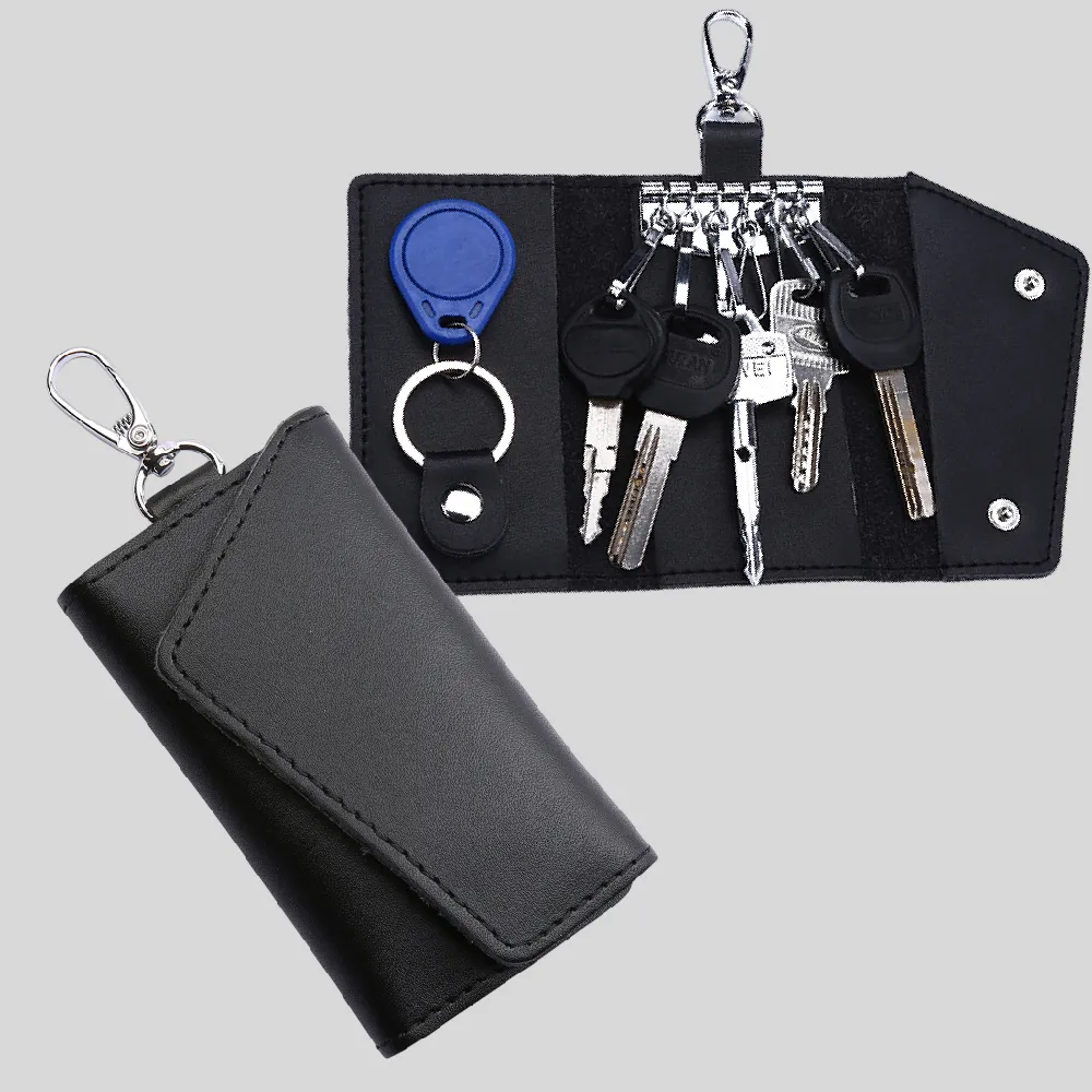 【鑰匙收納】汽車鑰匙皮套(真皮 鑰匙圈 遙控器 鑰匙包 零錢包 票卡夾 鑰匙保護套)