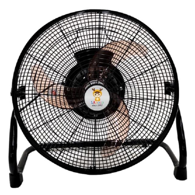 LAPOLO藍普諾 LA-1672 16吋桌扇，臺灣原裝製造，採用55W高效馬達，提供三段風速調整與三片式扇葉設計，帶來舒適自然風。產品尺寸適合桌面使用，重量僅4.79kg，便於移動。支援110V/60Hz電壓，BSMI許可字號R54313，享一年原廠保固，品質可靠，是夏季清涼首選！