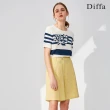 【Diffa】黃色棉麻短褲-女