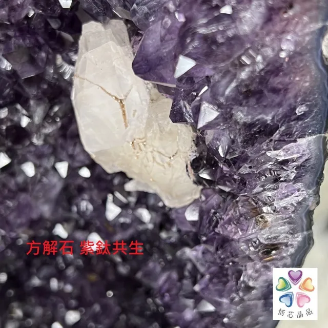 【恬芯晶品】巴西火型頂級紫晶洞13.87KG新居財位擺設MA2(紫水晶洞開運水晶洞招財招貴人開業母親節)