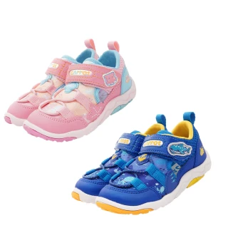 【MOONSTAR 月星】速乾公園鞋系列童鞋(CRC23344/23345-粉/藍-15-19cm)