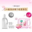 VIP限定【植淨美】動力香豆洗衣膠囊/洗衣球55顆x2盒(療癒小蒼蘭)