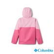 【Columbia 哥倫比亞】女童款-Hikebound™ Omni-Tech防水外套-桃紅(USG00830FC)