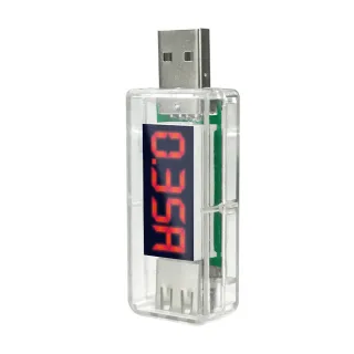 電壓電流檢測器共2入 USB測試 電壓檢測儀 USB電壓電流檢測儀 電流檢測表 電壓電流監控 測電壓 180-USBVA*2