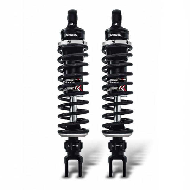 【RPM RACING】RR阻尼可調後避震器 350mm 黑/銀 雙槍 RACS125