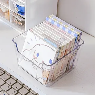 【Airy 輕質系】文具小物透明壓克力收納盒-短款