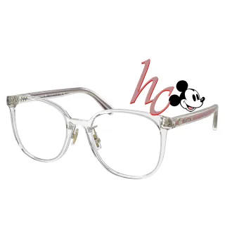【COACH】迪士尼限定聯名款光學眼鏡 舒適可調鼻墊設計 HC6217 5111 透明 公司貨
