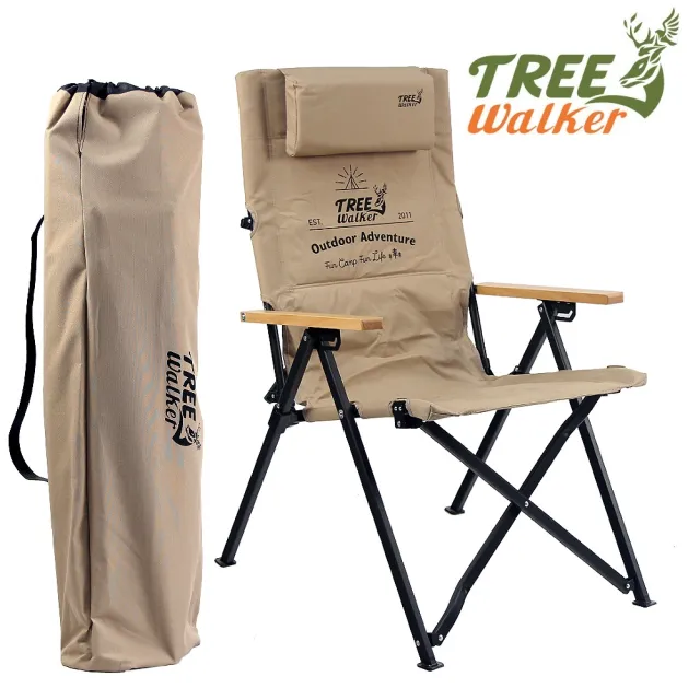 【TreeWalker】可調背折疊椅(椅背可調角度休閒椅、露營椅)