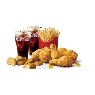 【麥當勞】麥脆鷄腿x6+薯條+可樂x2+麥克鷄塊x6