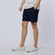 【NAUTICA】男裝 滿版帆船刺繡休閒短褲(深藍)