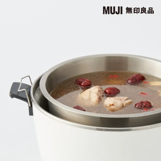 【MUJI 無印良品】不鏽鋼多用鍋/6人份/直徑18.5x高約10cm、容量2L