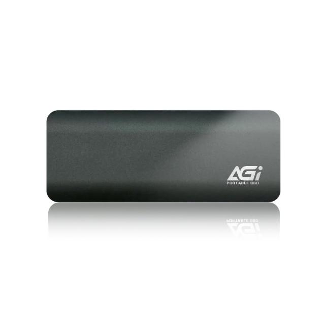 【AGI亞奇雷】ED198 2TB 外接式 SSD USB 3.2 附 Type C to C/A 傳輸線(讀寫1050/1000MBs)