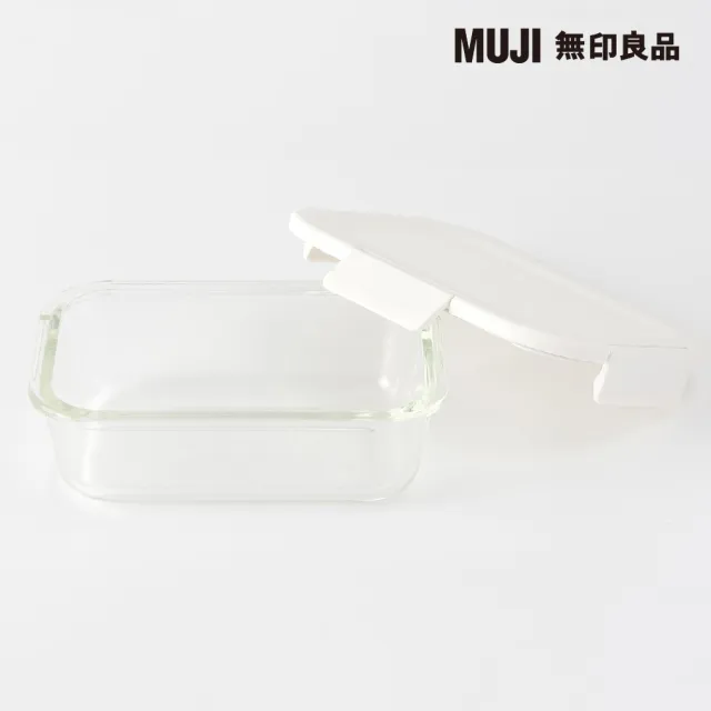 【MUJI 無印良品】耐熱玻璃便當盒/小