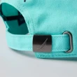 【NAUTICA】時尚品牌LOGO刺繡休閒帽(藍綠色)