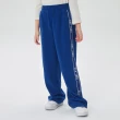 【GAP】女童裝 Logo運動鬆緊褲 碳素軟磨法式圈織系列-藍色(602200)