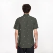 【JOHN HENRY】趣味小圖短袖襯衫-橄欖綠