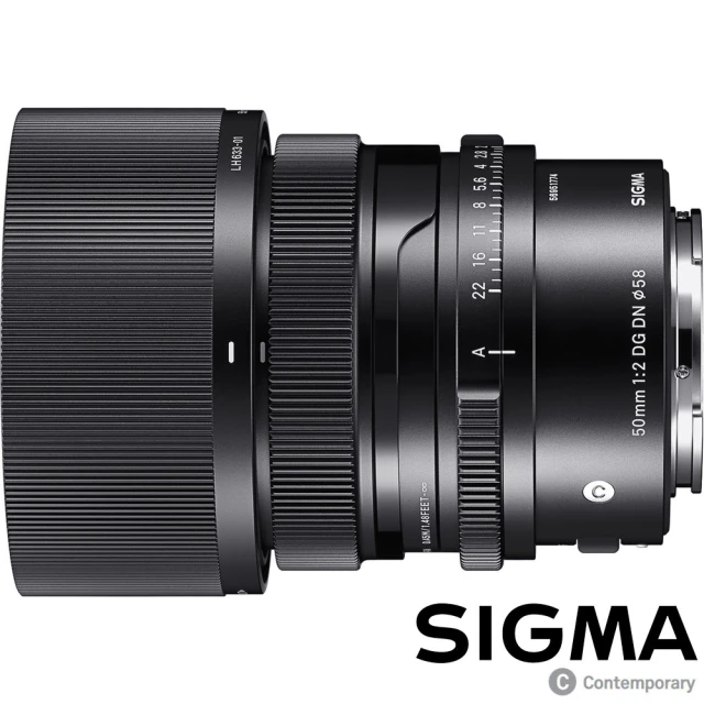 【Sigma】50mm F2 DG DN Contemporary for SONY E-MOUNT 接環(公司貨 標準大光圈人像鏡 i系列 全片幅鏡頭)