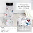 【SANRIO 三麗鷗】TRITAN透明輕漾隨身水瓶 600ml-共三款(台灣製  SGS 檢測認證)