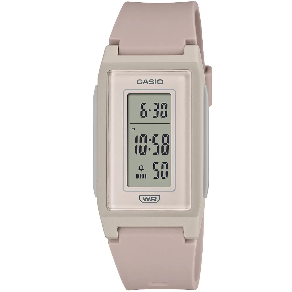 【CASIO 卡西歐】卡西歐時尚電子錶-綠(LF-10WH-3 公司貨)