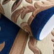 【山德力】古典羊毛地毯200x300cm靛青(古典花紋、立體雕花)