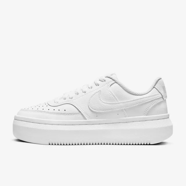 NIKE 耐吉】NIKE W COURT VISION ALTA LTR 女休閒版鞋全白厚底增高