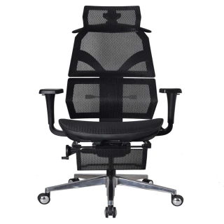 【特力屋】艾索人體工學椅 電腦椅  ESCL-A77 黑 免安運