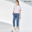 【Master Max】基本款刷色直筒九分牛仔褲(8313026)